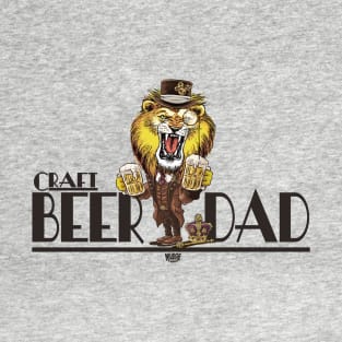 Craft Beer Lion Dad T-Shirt